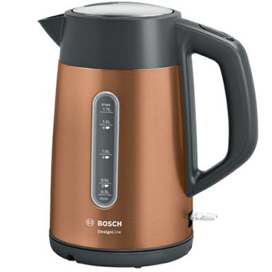 BOSCH Kuhalo za vodu TWK4P439 DesingLine,1,7l, 2400W, bakreno