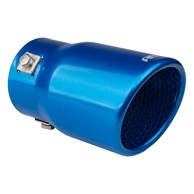 AMIO Sportski nastavak auspuha inox plavi