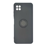 HURTEL Maskica Finger Grip za Samsung Galaxy A22 5G, crna