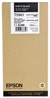 EPSON Tinta za printer photo crna T 596 350 ml T 5961