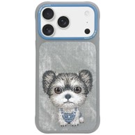 NIMMY Big Eyed Pet 2.0 Dog maskica za iPhone 17, siva