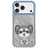 NIMMY Big Eyed Pet 2.0 Dog maskica za iPhone 17, siva