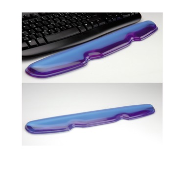 ROLINE Podloga za tipkovnicu, silikonska, plava