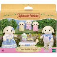 SYLVANIAN FAMILIES Dodaci za kuću za lutke Flora Rabbit Family, 4 komada