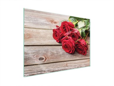 TMK Zaštita za štednjak, 70x52, roses