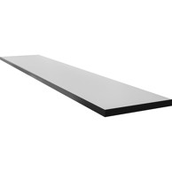 Kantirana ploča 1000x400x18 mm, siva