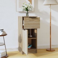 Komoda boja hrasta sonome 30 x 30 x 70 cm konstruirano drvo