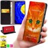 BLUEMOON Torbica tipa novčanik za Oppo Reno 15F / 15F FS - maskica s otiskom + staklo 9H