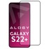 9H kaljeno staklo s punim ljepilom za Samsung Galaxy S22 Plus, crno