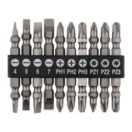 Set dvostranih bitova SL4/5/6/7, PH1/2/3, PZ1/2/3 x 65 mm, 10 kom.