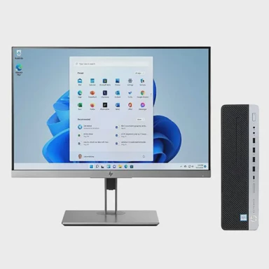 HP Stolno računalo EliteDesk 800 G4 / Intel Core i7-8700, 16GB, 256GB SSD (obnovljen)