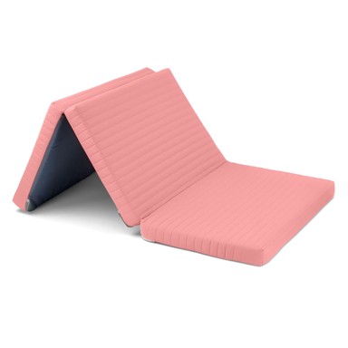 ALBERO MIO Madrac za prijenosni krevetić Tourist, roza