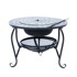 HOMESTAR Posuda za vatru Mosaic 60x60x45 cm, siva