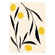THE POSTER CLUB Plakat 30x40 cm Lemon