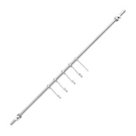 FACKELMANN Vješalica 58 cm + 6 kukica