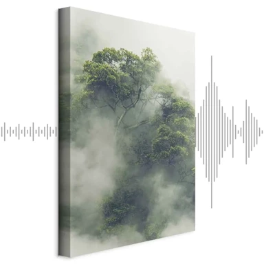 Slika Foggy Amazon, jednodijelna, okomita, 40x60 cm