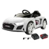 JAMARA Igračka na daljinsko upravljanje Ride-on Audi R8 Spyder, Einhell Power X-Change starter set, 18V, bijela