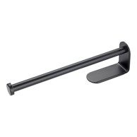 WENKO Crni zidni držač za kuhinjske krpe Nio