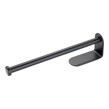 WENKO Crni zidni držač za kuhinjske krpe Nio