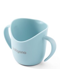 BABYONO Ergonomska čaša Flow, plava