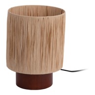 LEITMOTIV Stolna lampa u prirodnoj boji sa sjenilom od papirne špage (visina 28,5 cm) Sheer 