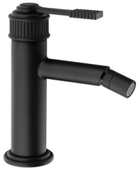 SAPHO Slavina za bide Versi, crna mat, mesing, samostojeća, visina 158 mm