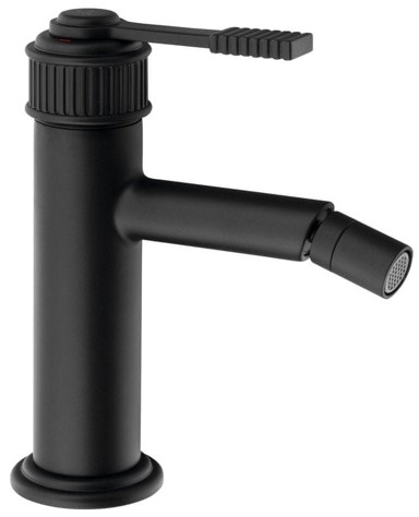 SAPHO Slavina za bide Versi, crna mat, mesing, samostojeća, visina 158 mm
