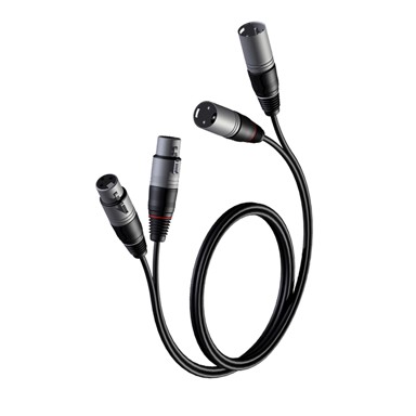 AUDAC Kabel AUD-CAB710-1.5, 2x XLR ženski na 2x XLR muški, 1.5 m