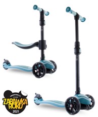 SUNBABY Dječji romobil Flash 3u1, plavi