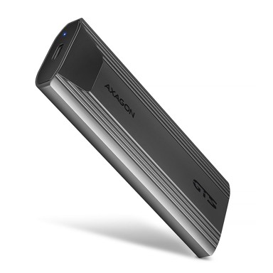AXAGON Kućište za M.2, NVMe & SATA, USB-C 3.1, 10 Gbit/s, model EEM2-GTS2