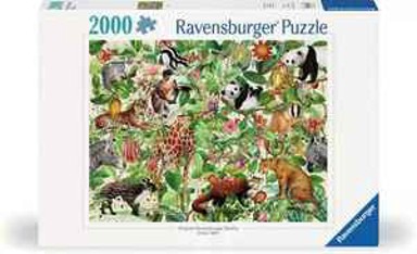 RAVENSBURGER Puzzle Džungla, 2000 kom