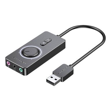 VENTION Zvučna kartica CDRBF, USB 2.0, 1m, crna