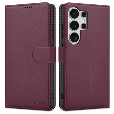 TECH-PROTECT Maska Wallet za Samsung Galaxy S26 Ultra, bordo