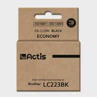 ACTIS Tinta za pisač KB-223BK, zamjena za Brother LC223BK, standardna, 16 ml, crna