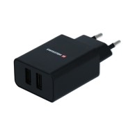 SWISSTEN Punjač 2xUSB 2.1A SMART IC, zidni + Lightning MFI kabel