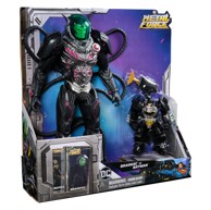 Figura BATMAN METAL FORCE BRAINIAC VS BATMAN