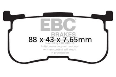 EBC Kočione pločice FA641/4V, set za 1 disk