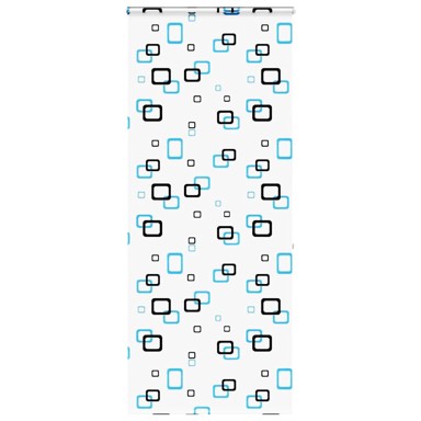Zavjesa rolo za tuš s kazetom 90x240 cm, širina tkanine 86 cm, bijela