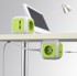 GREENBLUE Razvodna utičnica MagicCube GB118, 4 utičnice, 2 x USB, 1,4 m, bijela