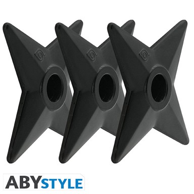 Naruto Shippuden Shuriken set replika, 3 kom