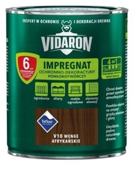 VIDARON Zaštitni i dekorativni impregnacijski premaz afrički wenge V10 0,7L