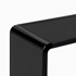 NORTHIX Akrilni stalak za monitor 35x20x10 cm crni
