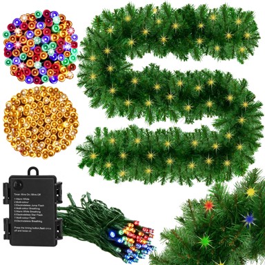 SPRINGOS Svjetleća girlanda 300 cm zelena