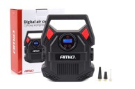 AMIO Kompresor za pumpanje guma digitalni s LED svjetlom ACOMP-16AMiO, 12V