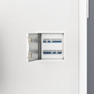 Pristupna ploča 2 kom 20 x 20 cm, bijela