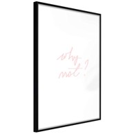 Poster Why Not? 20x30