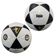 Lopta vel. 5, crno-bijela, laminirana