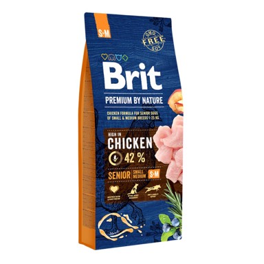 BRIT Premium by Nature Senior Small/Medium Breed 1 kg