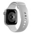 PURO Silikonski remen za Apple Watch 42/44/45/49 mm 2 kom bijeli