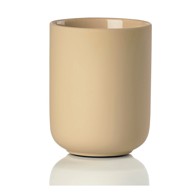 ZONE Bež kupaonska čaša od kamenine Ume